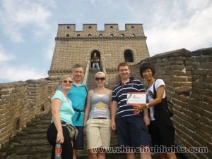 Mutianyu Great Wall winds 1.4 miles through lofty mountains and high ridges, possessing grand and beautiful scenery.