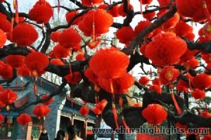 Festival temple fair at the Temple of Earth