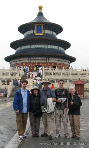 The symbol of Temple of Heaven - Hall of Prayer for Good Harvest.